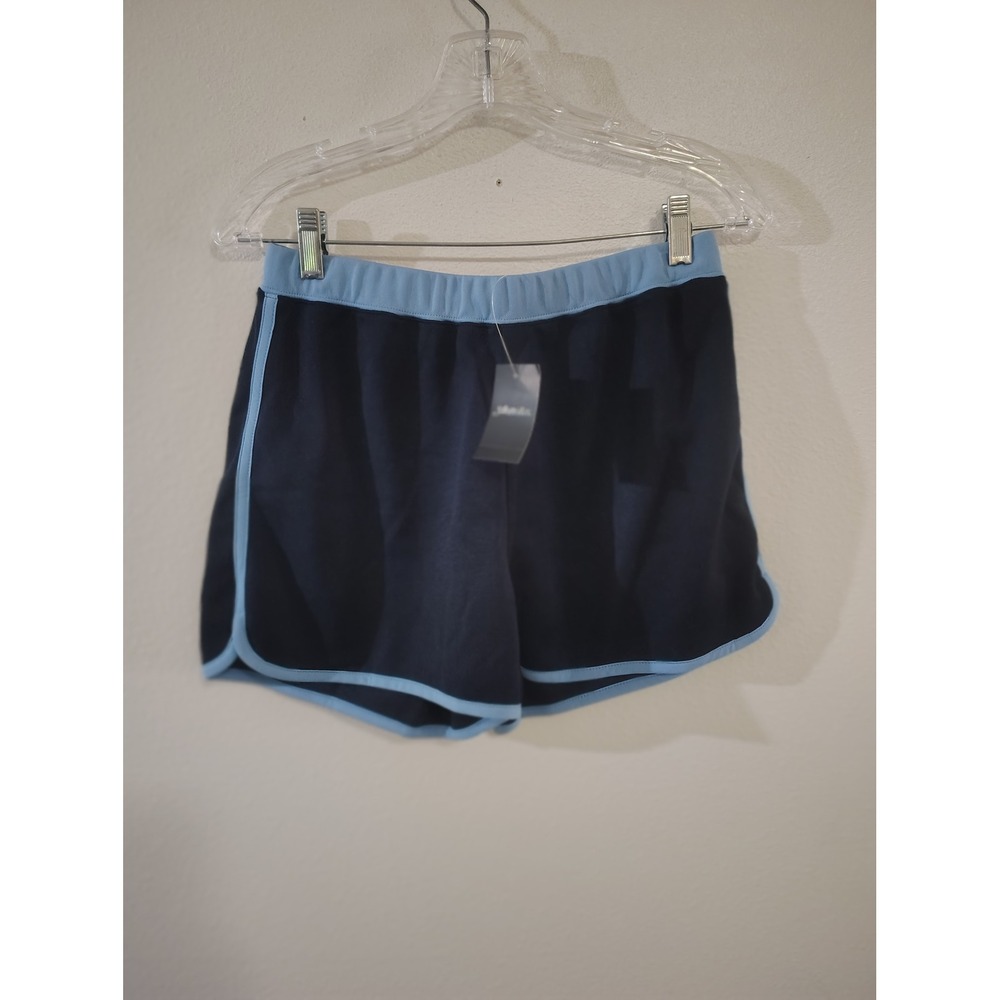 St Johns Bay Womens Navy Blue Active Dolphin Shorts Medium NWT 3051-A